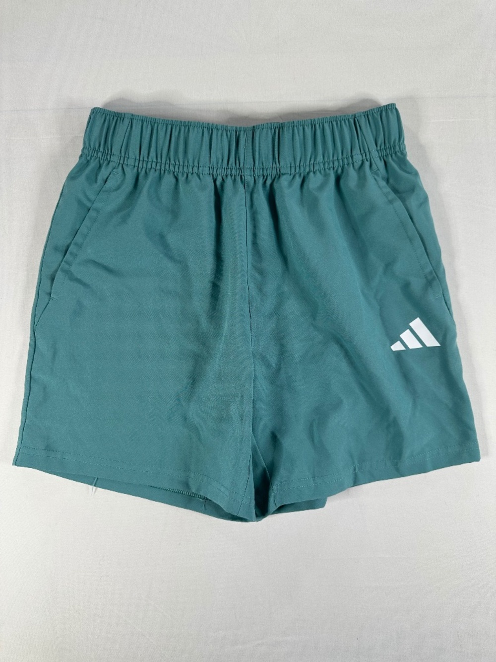 NWOT Adidas Youth Medium 10/12 Teal Athletic Shorts